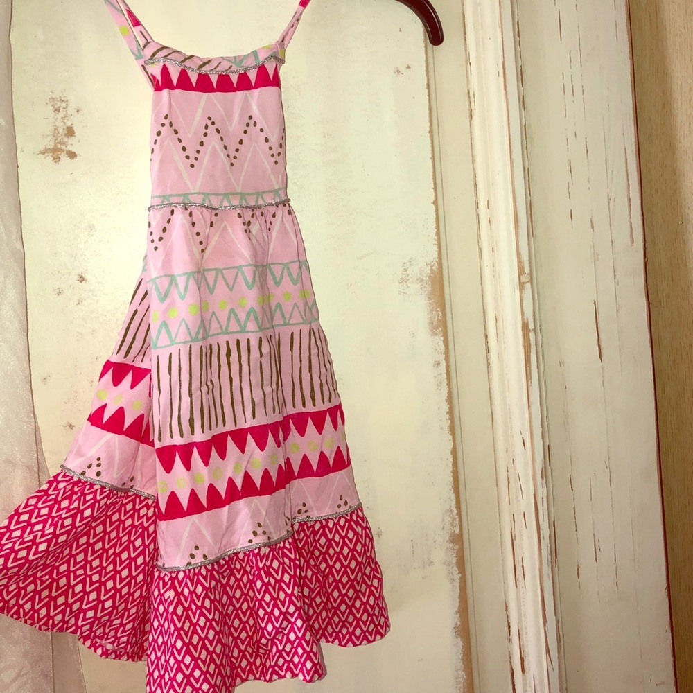 Girls tribal print dress!